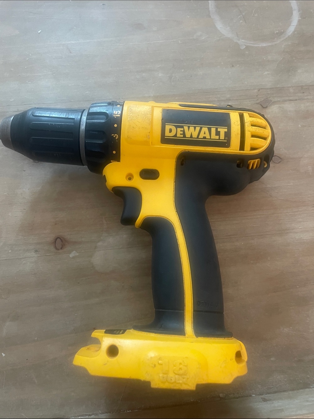 DEWALT Yellow & Black Replacement Cordless Drill tested battery not included